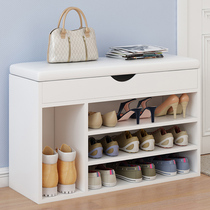  Shoe stool shoe stool simple modern storage sofa stool living room household shoe rack entry shoe cabinet can sit