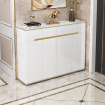 Light luxury baking Paint Rock board shoe cabinet home door large capacity simple modern door Hall Cabinet partition cabinet entrance hall cabinet
