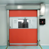 High speed door quick door roll door automatic lifting induction coil gate dust-free workshop lifting door dust-proof stacking door