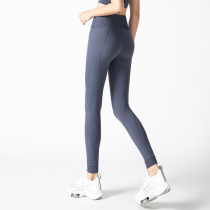 Peach hip fitness pants women stretch tight high waist belly hip running training yoga pants net red stitching