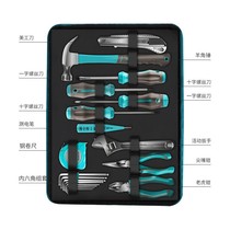 Household toolbox set knife inner hexagon art knife electric soldering iron measuring pen tool set set