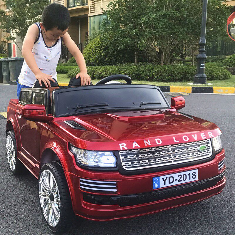 双座儿童电动车双人座超大玩具车12v童车可坐人双胞胎充电小汽车