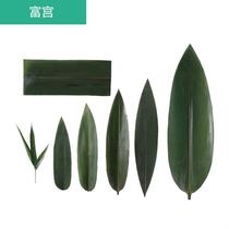 Day dish decoration leaf support fresh netting grass single Chinese rice dumpling leaf flower and grass dish hotel sushi
