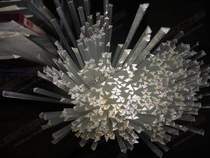 High transparent acrylic tube organic glass tube Rod large number of storage specifications 3-1500mm color shape can be customized