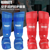Competitive karate leg guards and Foot Guards
