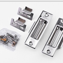  Stainless steel thickened window wheel window bolt automatic window lock aluminum alloy lock accessories old-fashioned 90 window buckle hook lock push-pull