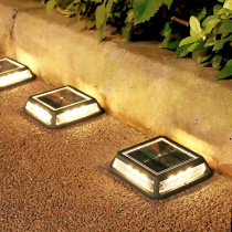 Solar courtyard waterproof home stairs steps balcony floor foot wall decoration small street lights buried lights