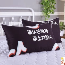 Pillow Student single pillow a pillow core send pillowcase dormitory new cartoon cute adult male and female children teenagers