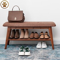 Shoe stool home simple modern door storage stool shoe cabinet low stool creative storage sofa stool small shoe shelf