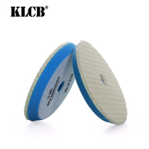 KLCB caustic car polishing machine imported sponge wheel waxed complete tool coarse throw self-adhesive wool dish 5 inch