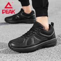 Pick state very pure black shoes for training mens shoes 2021 summer new old sneakers labor insurance Peoples Liberation Army training shoes men