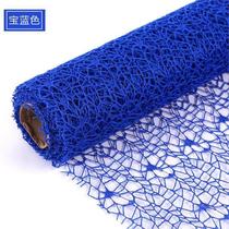   Mesh class long hanging mesh college layout household red bedroom mesh handmade grid decorative mesh
