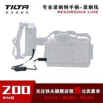  TILTA IRON HEAD PROFESSIONAL SIDE HANDLE-SONY A6 A7 A9 KOMODO BMD CANON R5 RECORDING CABLE