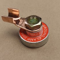 Iron artifact Strong magnetic iron artifact Grounding device Welding machine Grounding clip Iron clip Ground clip cutting machine