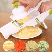 Kitchen multifunctional vegetable cutter potato shred shredder wipes household rammer slicing