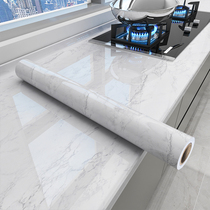 Kitchen anti-oil sticker hearth with waterproof moisture-proof self-adhesive wall paper countertop cabinet Renovated Tiles Marble Stickers