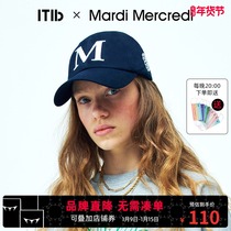 TIB × MARDI Park Harmony designer joint model autumn and winter New couple baseball cap letter logo hat