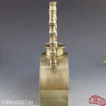 Slave Hall Ancient Play Bronze Ware Collection Craft Gift Bamboo Festival Tiliang Pot double fish Four Seasons Ping An jug Kettle Copper