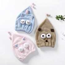 Dry hat cute hair wash bag headscarf quick drying shower cap women Net red wipe towel absorbent quick drying artifact thickening