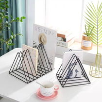 Vinyl record rack classical nostalgic LP record storage rack vinyl disc storage box CD rack storage rack