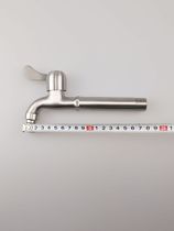 Factory quick open faucet 304 stainless steel washing machine faucet mop pool faucet