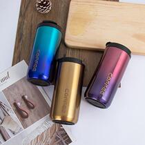 Gradient Color Stainless Steel Insulated Cups Ins Wind Student Couples Coffee Cup Office Cups Foreign Trade Cross-border Hot Pins Custom