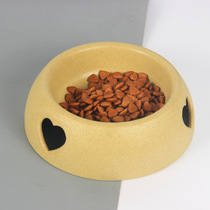 Pet Supplies Dog Bowls Rice Bowls Plastic Loving Single Bowl Pet Bowls Cat Food Basin Spot