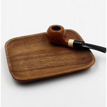 Operation tobacco tray Acacia wood pallet hand roll solid wood pipe Tray storage tobacco wake-up straw tobacco run wet plate