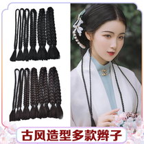 Gooey wig film and TV show childrens long braid performance styling ancient photo photo photography big braid braid small braid