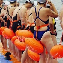  Swimming floating ball stalker swimming ring with fart ball swimming ball Outdoor swimming anti-drowning drifting swimming equipment