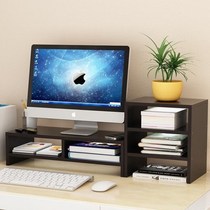 Small desk bookshelf simple student dormitory office computer desktop mini bookcase storage