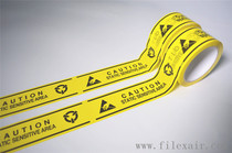 Anti-static area warning floor tape Sealing tape ESD black and yellow warning tape 4 8cm*45M