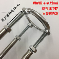 Under-table basin bracket Ceramic basin bracket Stainless steel tripod Under-table basin fixing bracket Anti-drop free drilling