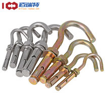 304 stainless steel expansion screw hook universal ring water heater fixing hook with ring swing bolt M6M8M10