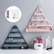 Earrings storage box earrings earrings display rack hanging necklace Net red artifact hand accessories home packing box