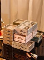 Exquisite acrylic multi-layer jewelry box ring storage box earrings bracelet watch box jewelry finishing box
