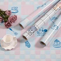 Kitchen oil-proof sticker temperature high cartoon wall JZC sticker moisture-proof cabinet paper cabinet tile wall water self-adhesive aluminum foil paper
