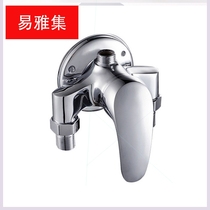 Suitable for zinc alloy open hot and cold triangle shower mixed faucet bathroom water heater shower faucet