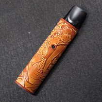 Yue engraved generation Yue engraved 1 generation relx Yue engraved protective case leather case handmade leather pattern custom Mr. Sun