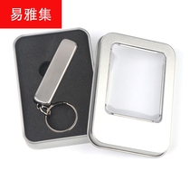 Stainless steel bottle opener nail clippers box for advertising gifts