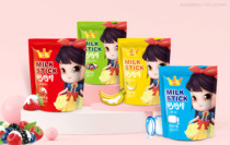 Multi cheese sticks childrens sticks cheese Milk Nutrition healthy snacks original fruit grain 500g