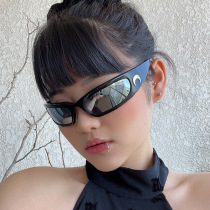Trend Millennium Sports Cycling Sunglasses Kim Xiaozhong Moon Sunglasses Future Technology Feeling Sunglasses