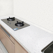 10 meters thick self-adhesive marbled sticker Kitchen stove waterproof and oil-proof film Cabinet countertop renovation wallpaper