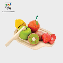 (Official direct sale) PlanToys3600 wooden fruit Chile childrens kitchen girl baby House
