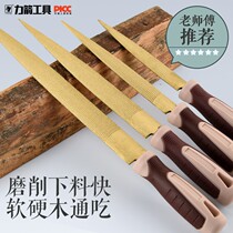 Round Wood file plastic file rubber tire repair hand file rough tooth hardwood grinding plastic file diy small frustration knife Woodworking