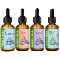 (Pyramid version has anti-counterfeiting code) Leith Newcastle Infant Children Calcium and Iron dha