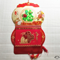 2021 double calendar Yellow calendar company zodiac calendar custom household hand-torn calendar Gift large wall calendar
