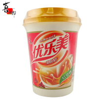 Joy Groom Superior Lemmy 80g Red Bean Taste Milk Tea Single Cup Loaded Instant Punch Drinks Solid Drinks Zero Food