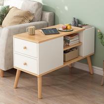 Sofa Edge a few Nordic minimalist corner Several bedrooms Home Living room Small side Several side cabinet Side cabinet Practical Type of corner cabinet