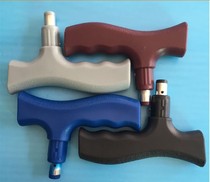 Crutch handle accessories elbow handle T-shaped handle handle mountaineering stick crutch cane accessories old man